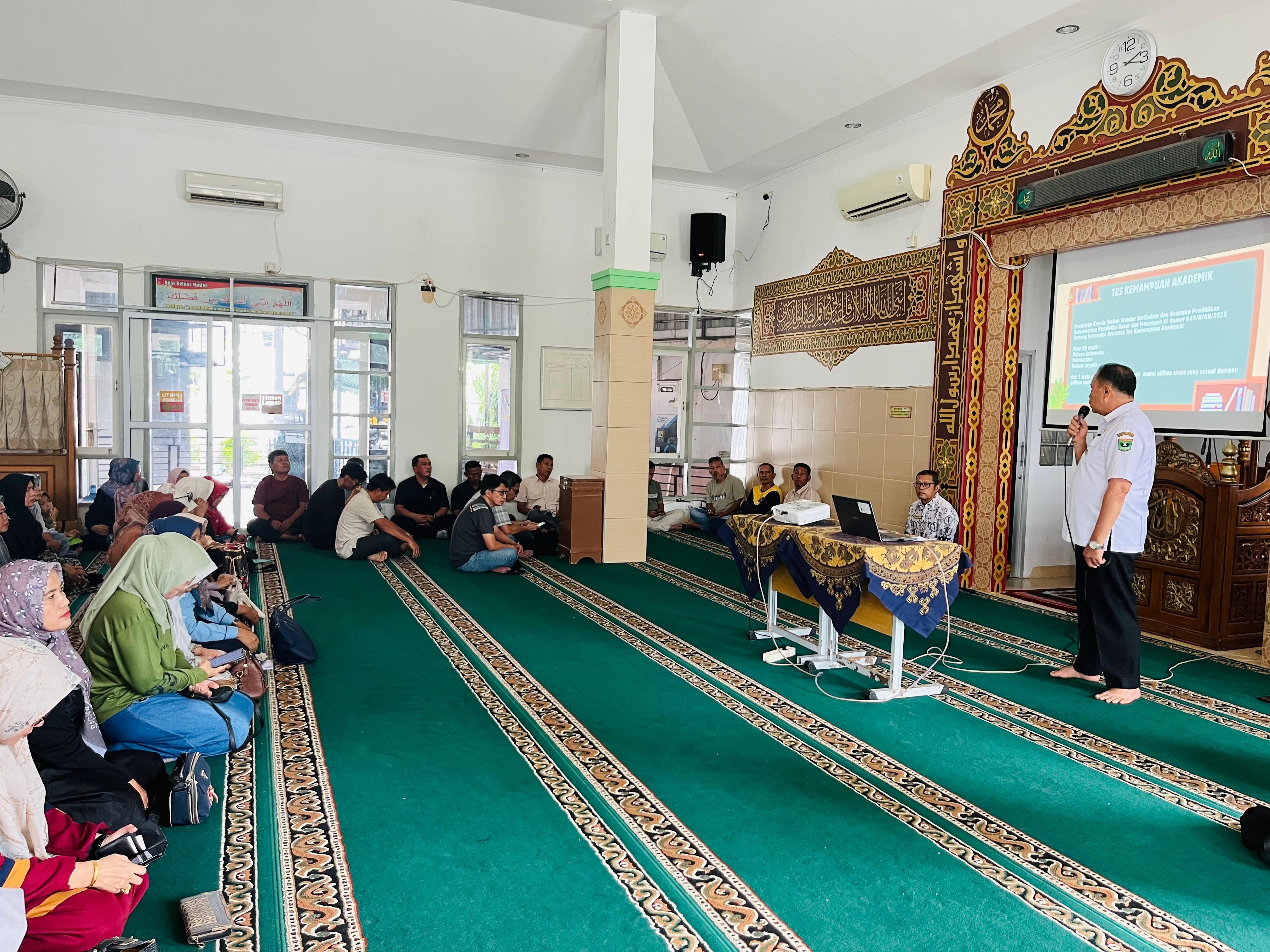 Sosialisasi Tes Kompetensi Akademik (TKA) kepada Orang Tua Siswa Kelas XII Orang Tua Berperan Aktif dalam Mendukung Persiapan Akademik Siswa